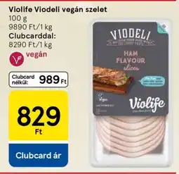 Tesco Violife Viodeli vegán szelet ajánlat