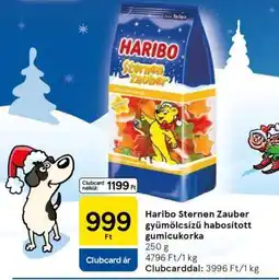 Tesco Haribo Sternen Zauber gyümölcsízű habosított gumicukorka ajánlat