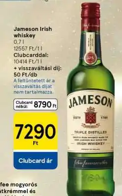 Tesco JAMESON Irish Whiskey ajánlat