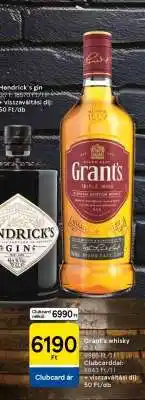 Tesco Grant's whisky ajánlat