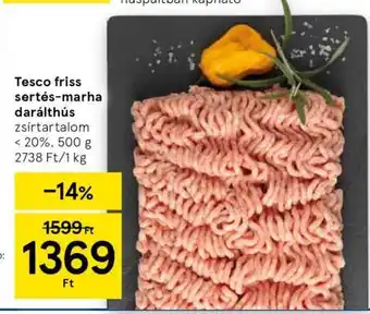 Tesco Tesco friss sertés-marha darálthús ajánlat