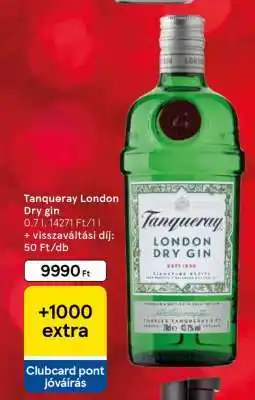 Tesco Tanqueray London Dry Gin ajánlat