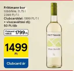 Tesco Frittmann bor ajánlat