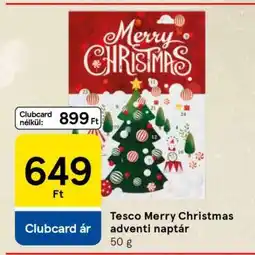 Tesco Tesco Merry Christmas adventi naptár ajánlat