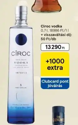 Tesco Ciroc vodka ajánlat