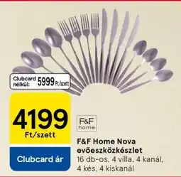 Tesco F&F Home Nova evőeszközkészlet ajánlat