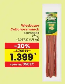 Spar Wiesbauer Cabanossi snack ajánlat