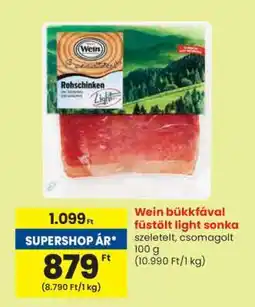 Spar Wein bükkfával füstölt light sonka ajánlat