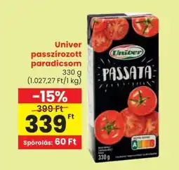 Spar Univer passzírozott paradicsom ajánlat