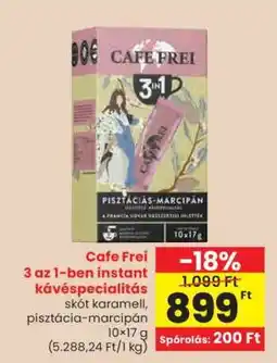 Spar Cafe Frei 3 az 1-ben instant kávéspecialitás ajánlat