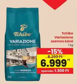 Spar Tchibo Variazione szemes kávé ajánlat