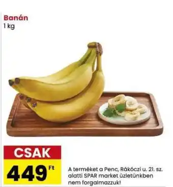 Spar Banán ajánlat