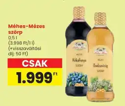 Spar Méhes-Mézes szörp ajánlat