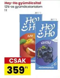 Spar HEY-HO GYÜMÖLCSITAL ajánlat