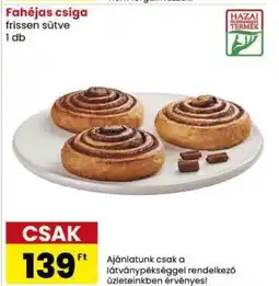 Spar Fahéjas csiga ajánlat
