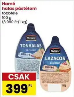 Spar Hamé halas pástétom ajánlat