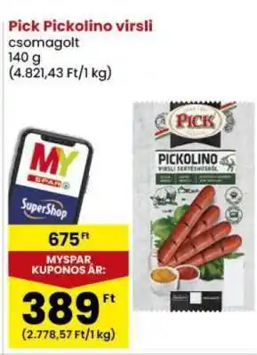 PICK Pickolino virsli