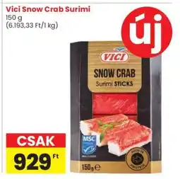 Spar Vici Snow Crab Surimi ajánlat