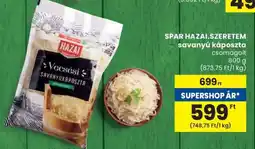 Spar SPAR Hazai Szeretem savanyú káposzta ajánlat
