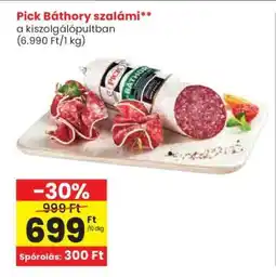 Spar Pick Báthory szalámi ajánlat
