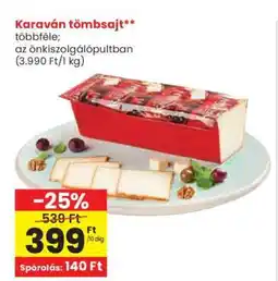 Spar Karaván Tömbsajt ajánlat
