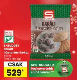 Spar S-BUDGET darált háztartási keksz ajánlat