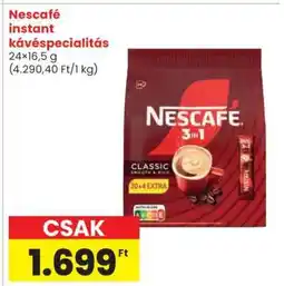 Spar Nescafé instant kávéspecialitás ajánlat