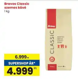 Spar Bravos Classic szemes kávé ajánlat