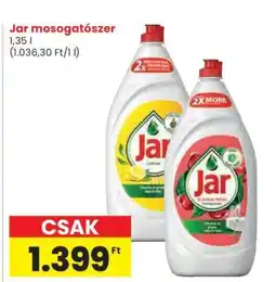 Spar JAR Mosogatószer ajánlat