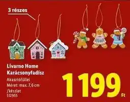 Lidl LIVARNO HOME Karácsonyfadísz ajánlat