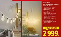 Lidl LIVARNO home LED függőlámpa / fényfüzér ajánlat