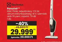 Spar Electrolux Porszívó ajánlat
