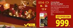 Lidl LIVARNO home Mini LED-fényfüzér ajánlat