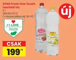 Spar SPAR Fresh One Touch ízesített víz ajánlat
