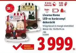 Lidl Livarno Home LED-es karácsonyi dekoráció ajánlat