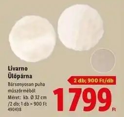 Lidl Livarno Ülőpárna ajánlat