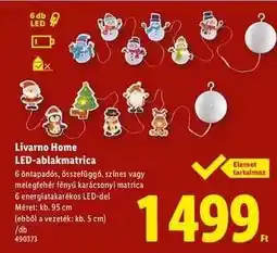 Lidl Livarno Home LED-ablakmatrica ajánlat
