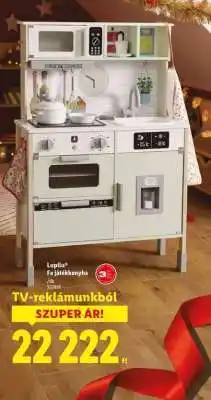 Lidl Lupilu Fa játékkonyha ajánlat