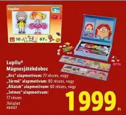 Lidl Lupilu Mágnesjátékdoboz ajánlat
