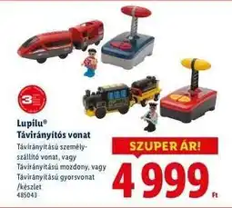 Lidl Lupilu Távirányítós vonat ajánlat