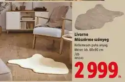 Lidl Livarno Műszőrme szőnyeg ajánlat