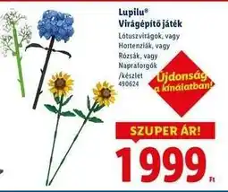 Lidl Lupilu Virágépítő játék ajánlat