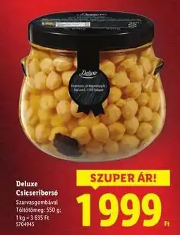 Lidl Deluxe Csicseriborsó ajánlat