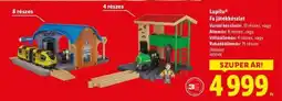 Lidl Lupilu Fa játékkészlet ajánlat