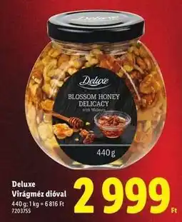 Lidl Deluxe Virágméz dióval ajánlat