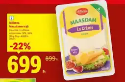 Lidl MILBONA Maasdam sajt ajánlat