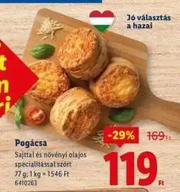 Lidl Pogácsa ajánlat