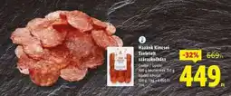 Lidl HAZÁNK KINCSEI Szeletelt szárazkolbász ajánlat