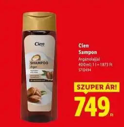 Lidl Cien Sampon ajánlat
