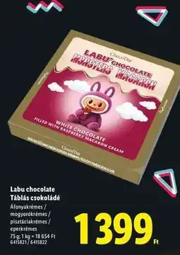 Lidl Labu chocolate Táblás csokoládé ajánlat